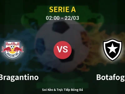🔴 Trực Tiếp: RB Bragantino 1-1 Botafogo – Link Xem Serie A (Full HD)