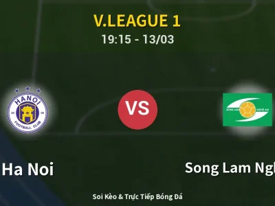 Kết Quả: Ha Noi 3-0 Song Lam Nghe An – Highlight & Bàn Thắng | V.League 1