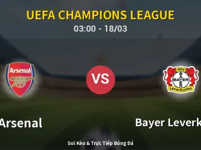 Kết Quả: Arsenal 2-0 Bayer Leverkusen – Highlight & Bàn Thắng | UEFA Champions League