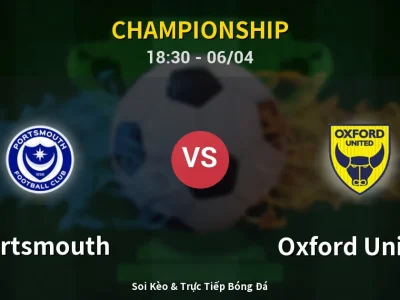 Soi Kèo Portsmouth vs Oxford United – 18:30 06/04 | Nhận Định, Dự Đoán Tỷ Số