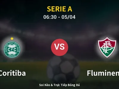 Soi Kèo Coritiba vs Fluminense – 06:30 05/04 | Nhận Định, Dự Đoán Tỷ Số